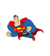 Superman Man of Steel Justice League Vector Art