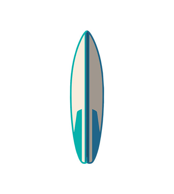 Surfboard Vector Design