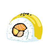 Delicious Sushi Vector