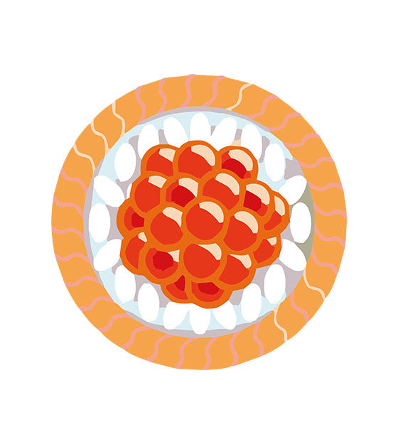 Fish Eggs Vector Art