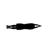 Diving Silhouette Art