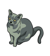Devon Rex Vector Art