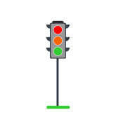 Traffic Lights Vector Design
