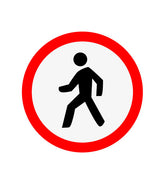 Walking Sign Vector