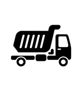Dump Truck Silhouette