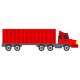 Trailer Truck Vector