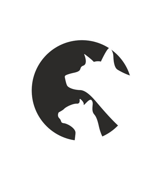 Classic Cat and Dog Silhouette Art