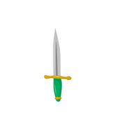 Short and Nifty Dagger Weapon Vector Art