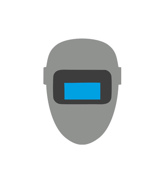 Sturdy Welding Mask Vector Art