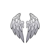 Divine Heraldic Wings Vector Art