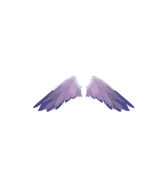 Exotic Angelic Wings Vector Art