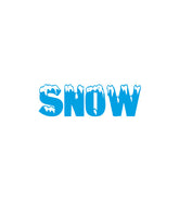 Freezing Winter Snow Vector Art