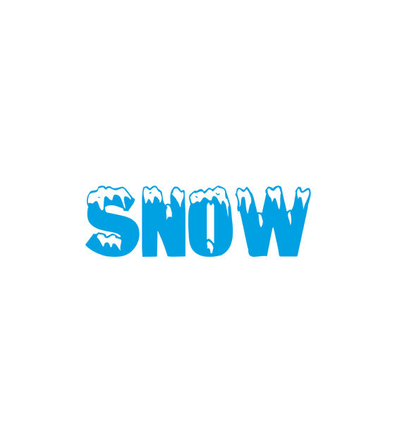 Freezing Winter Snow Vector Art