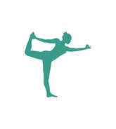 Lord of the Dance Pose Yoga Vector Art