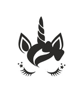 Enchanting Bow Induced Unicorn Silhouette Art