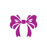Purple Ribbon Bow Vector Gift Wrap Ribbon Vector Art