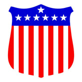 American Veterans Club Shield Vector
