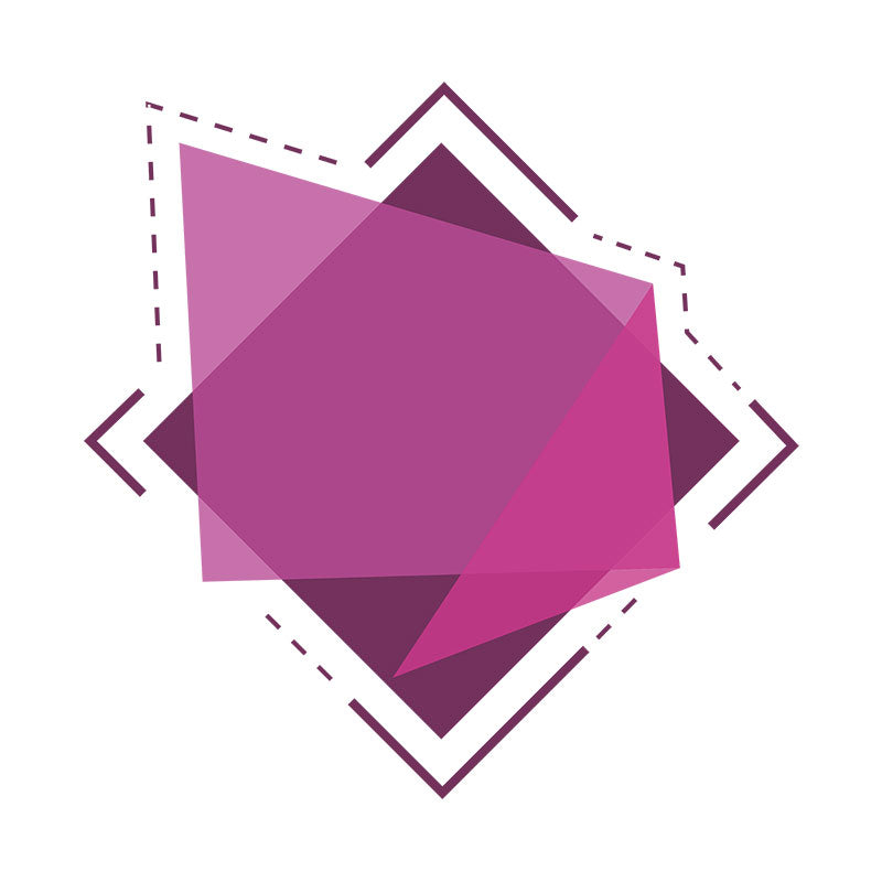 Elegant Rhombus Ribbon Vector Art
