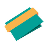 Elegant Envelope Rolled up Ribbon Vector Art