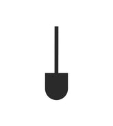Digging Farm Shovel Silhouette Art