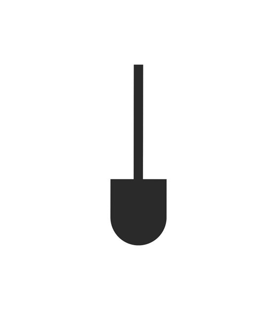 Digging Farm Shovel Silhouette Art