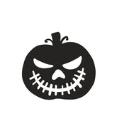 Confounded Halloween Pumpkin Silhouette Art