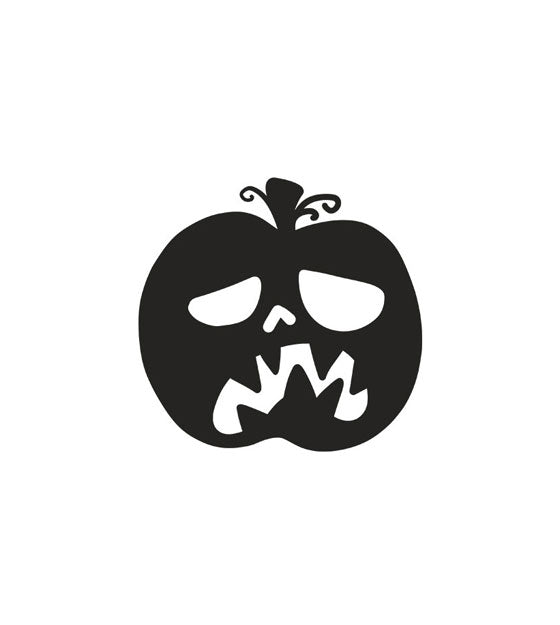 Pleading Halloween Jack O' Lantern Silhouette Art