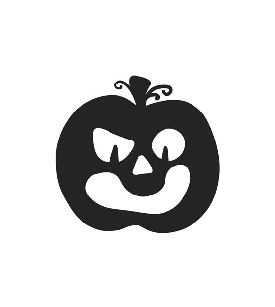 Weary Jack O' Lantern Halloween Silhouette Art