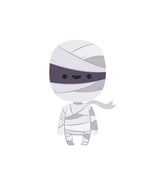 Horrifying Mummy Halloween Vector Art