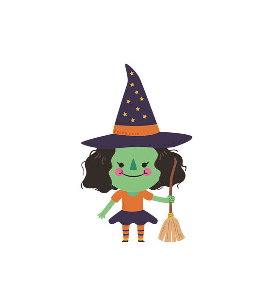 Appalling Witch Halloween Costume Vector Art