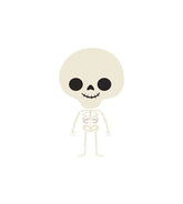 Deadly Skull Halloween Costume Vector Art