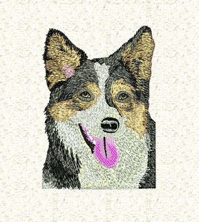 Koolie Embroidery Design – Pet Animal Machine Embroidery File