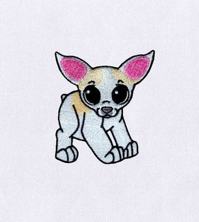 Chihuahua Embroidery Design – Pet Animal Embroidery Design