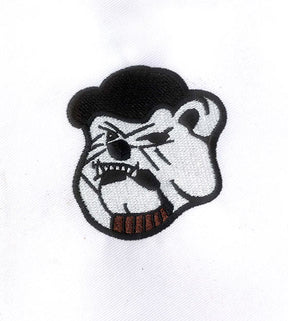 Bulldog Face Embroidery Design
