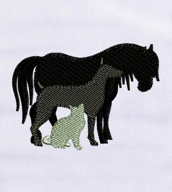 Pet Animal Embroidery Design – Horse