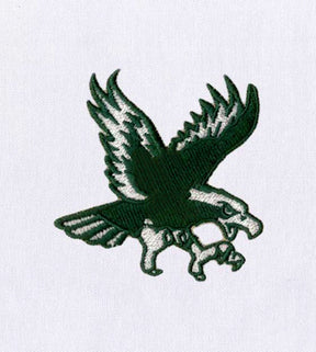 Wild Soaring Eagle Embroidery Design