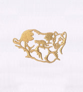 Mountain Cat Embroidery Design