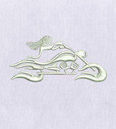 Fantastic Woman Biker Digital Embroidery Design