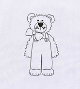 Teddy Bear Embroidery Design