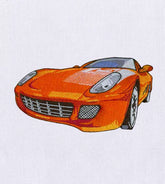 Boisterous and Titillating Car Embroidery Design