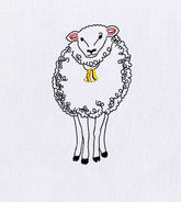 Fuzzy and Endearing Sheep Embroidery Design
