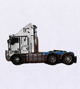 Fabulous Freight Truck Embroidery Design