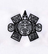 Abstract and Intricate Jigsaw Embroidery Design