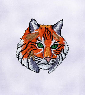 Bright and Beautiful Cat Embroidery Design