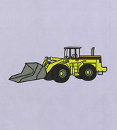 Dazzling Tractor Machine Embroidery Design