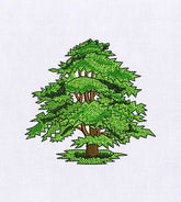 Lux and Lavish Tree Embroidery Design