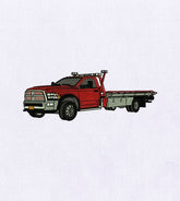 Exceptional Pickup Car Embroidery Design