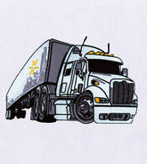 Illustrious Heavy Loader Truck Embroidery Design