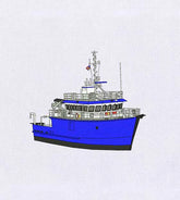 Extravagant Ocean Liner Embroidery Design