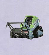 Remarkable Rotary Tractor Embroidery Design